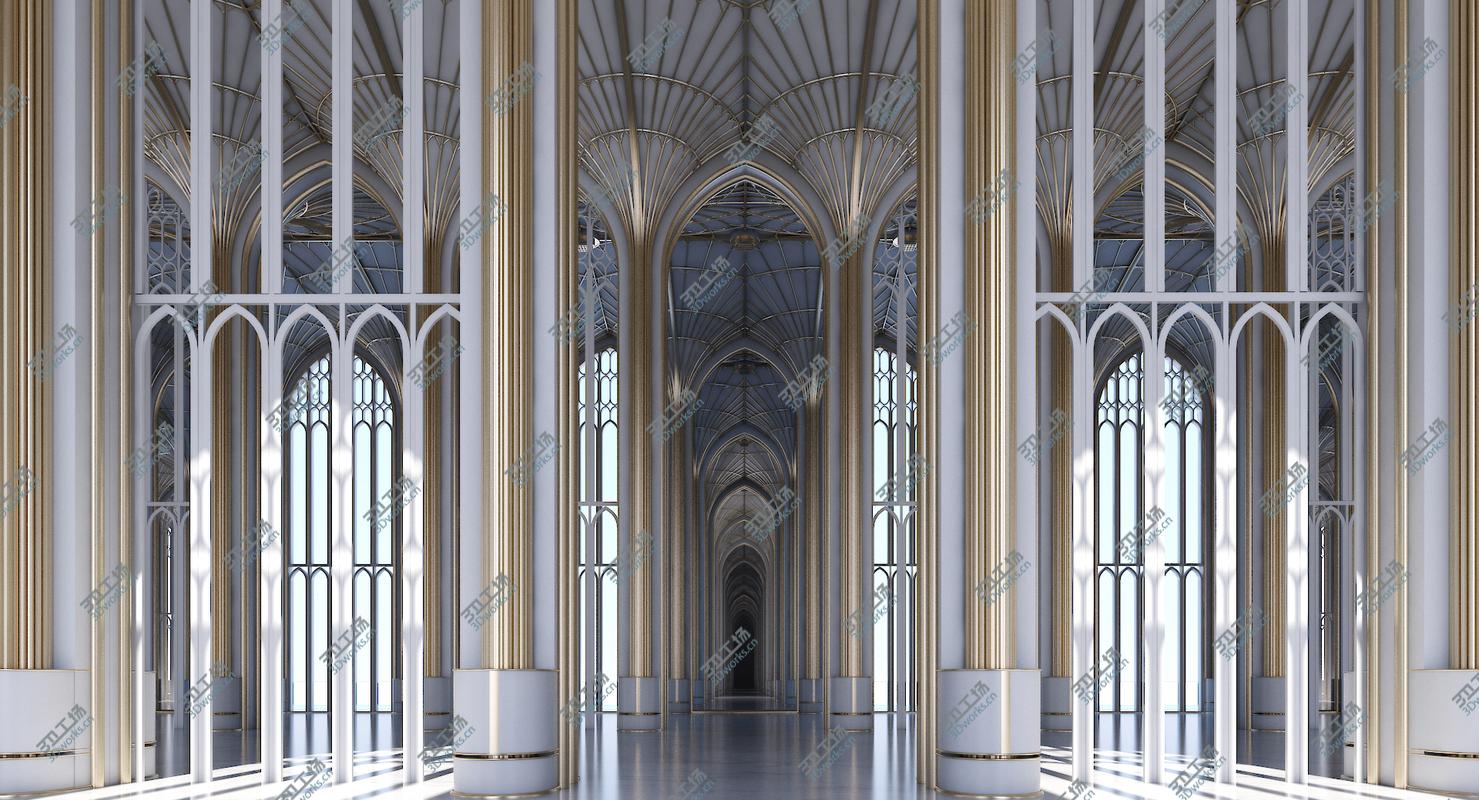 images/goods_img/2021040232/Classic Cathedral Interior 324 3D model/2.jpg